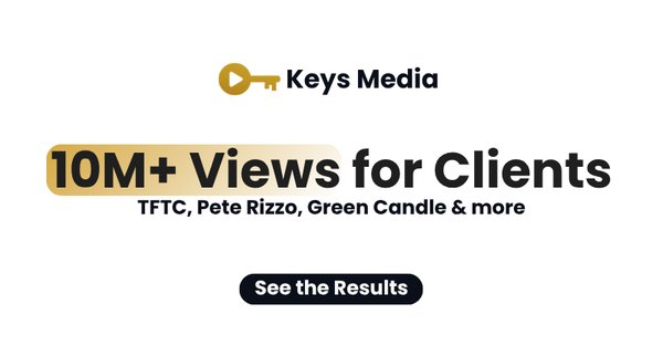 Featured: Keys Media, 10M+ views for clients (light version)