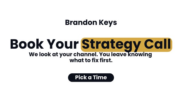 Featured: Book your strategy call with Brandon Keys (light version)